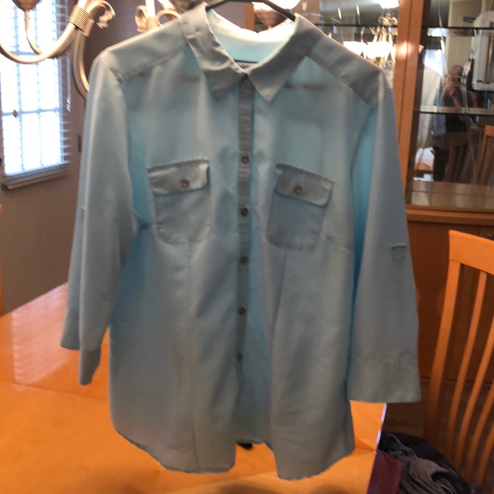 Light Blue Blouse